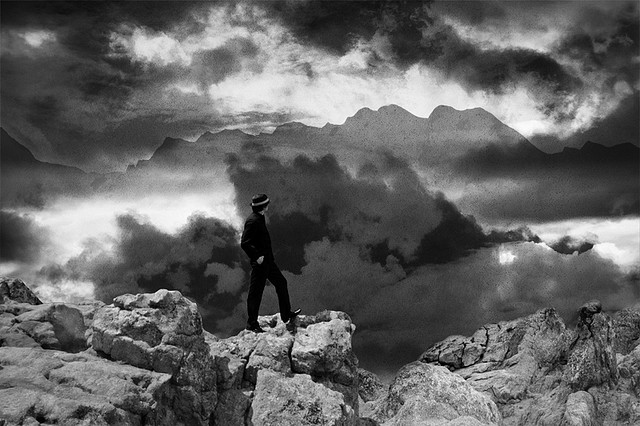 Destruction Cliff in the Sky "Cliff in the Sky" - Destruction photo-illustration series by Allison Boozer